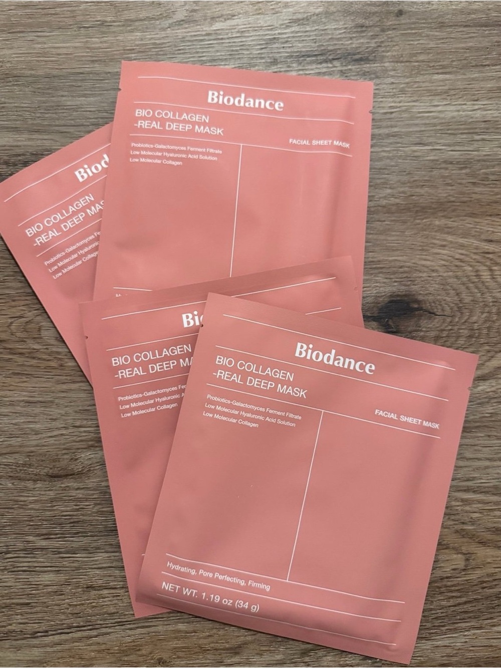 Biodance Bio Collagen Real Deep Mask 4pack